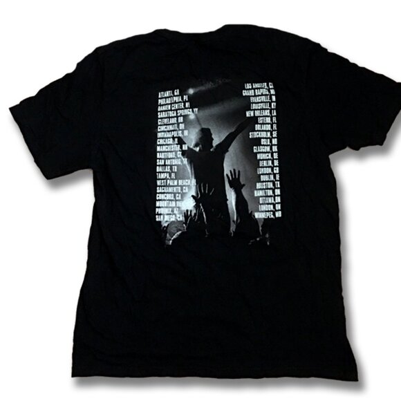 LUKE BRYAN  - 2014 "THAT'S MY KIND OF NIGHT TOUR" CONCERT TOUR T-SHIRT / SZ. M - Picture 2 of 2